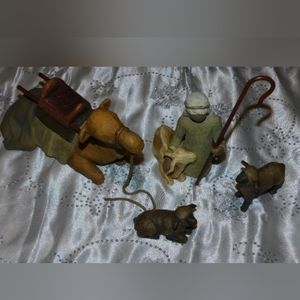 Willow Tree Nativity Shepard Camel and Sheep
